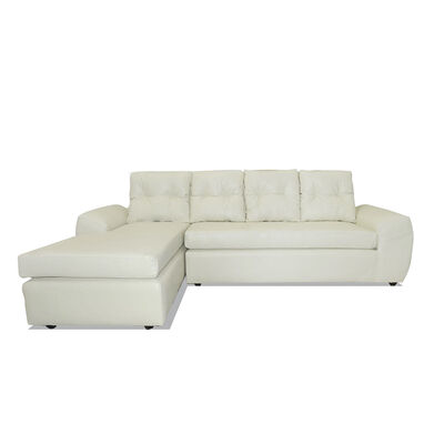 Imagen 2 del producto Seccional Derecho Elegant Houston Cheise PU 5 Cuerpos Tostado