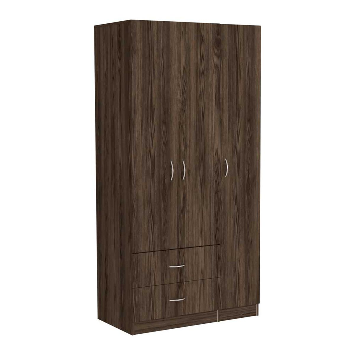 Closet Tuhome Austral 3 Puertas 2 Cajones Milan Blanco