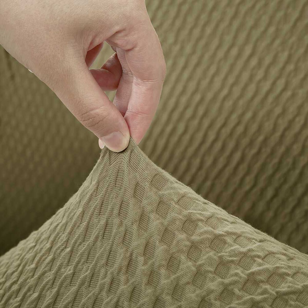 Funda para Sillón Modalfo Impermeable Oliva 1 Cuerpo