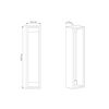 Organizador de Papel TuHome Bali Rovere