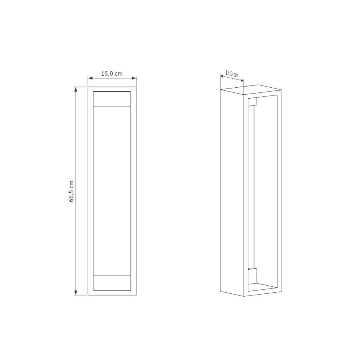 Organizador de Papel TuHome Bali Rovere
