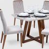 Juego de Comedor Decocasa Bennet  8 Sillas Off White