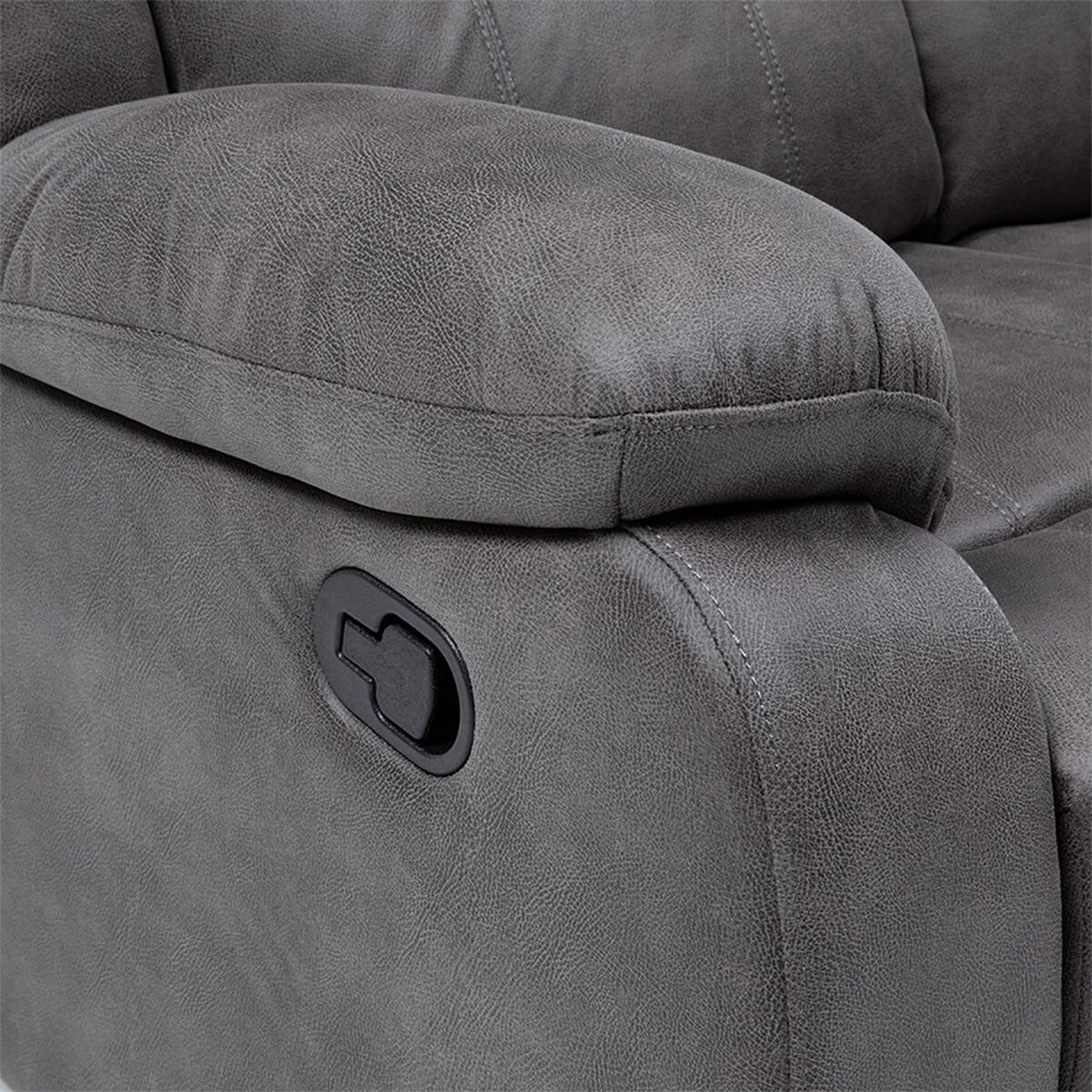 Sofá Reclinable VYS SPA Isabel 2 Cuerpos Gris