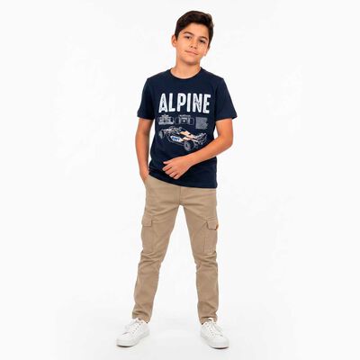 Polera Manga Corta Ni&ntilde;o Cutback