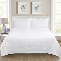 Quilt Illusions 1,5 Plazas Blanco Roma