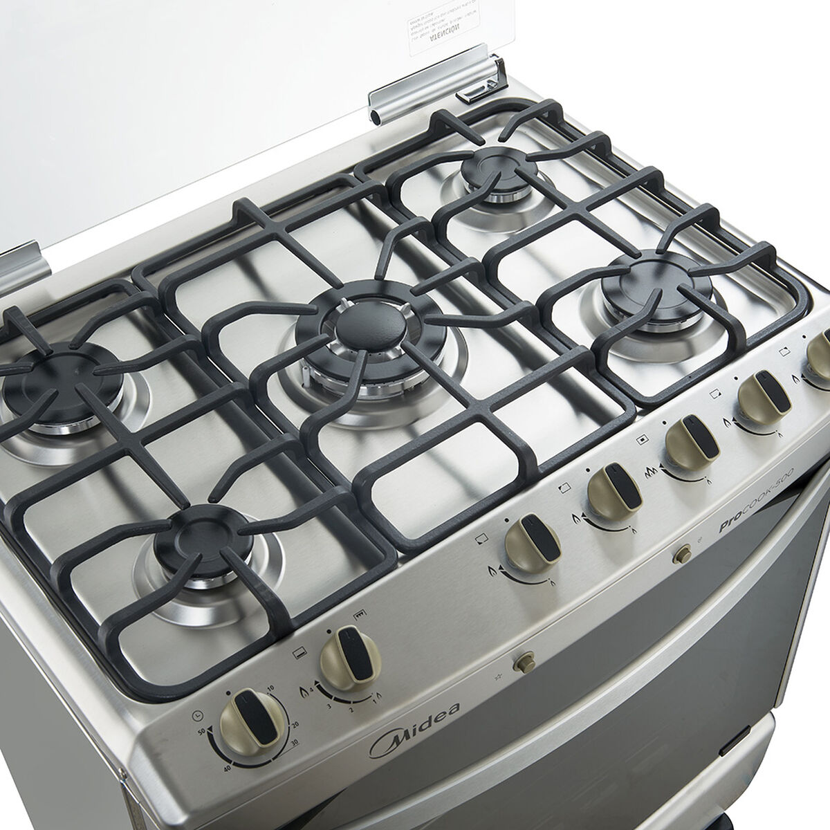 Cocina a Gas Midea MCG-5QI30ANS 5 Quemadores