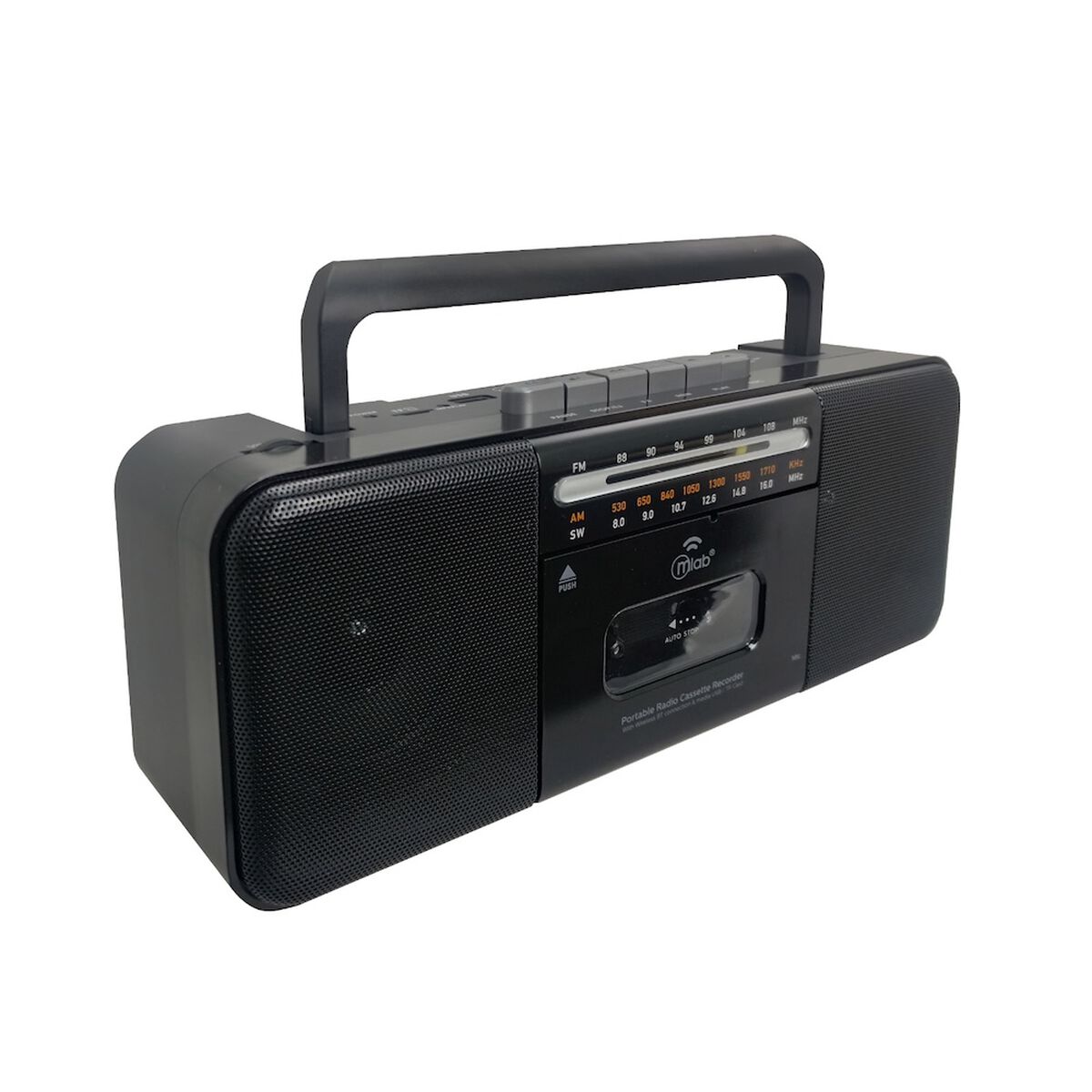 Radio Portatil MLAB 9574 Negro