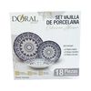 Juego de Vajilla Gabrielle Doral 18 Piezas