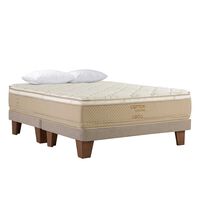 Cama Europea Celta Cotton Organic King + 2 Almohadas Cotton 50 x 90 cm