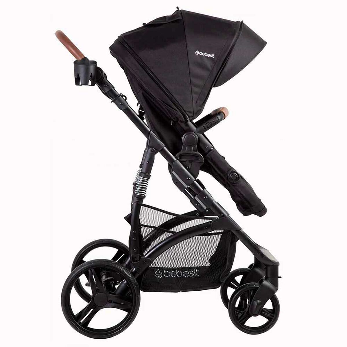 Coche Cuna Travel System Bebe Quest LX Negro Bebesit