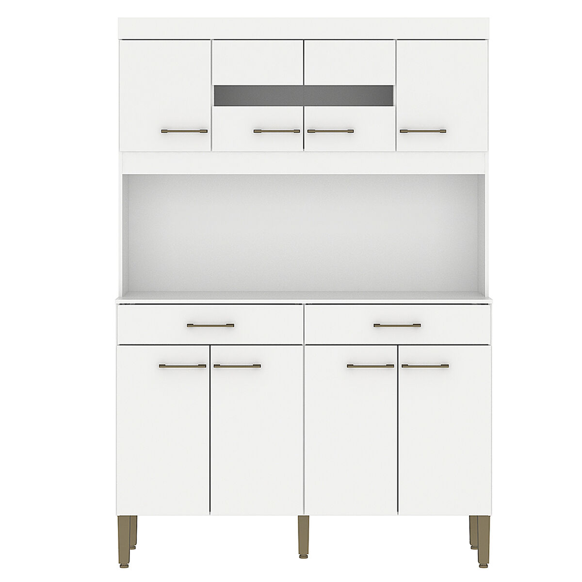 Kit Cocina Vekkahome Laura 8 Puertas Blanco