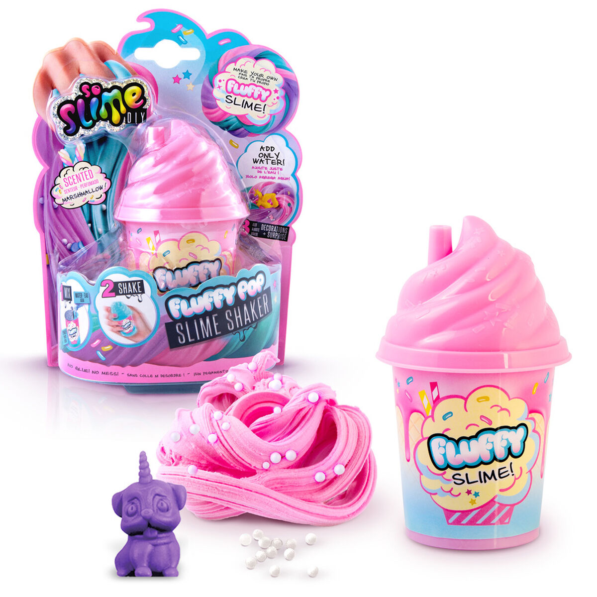 Slime Shaker Fluffy perfumado Wish Trade