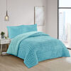 Cubrecama Doral King Turquesa Senses