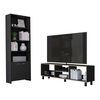 Combo Rack TV65 + Biblioteca TuHome Nomik Wengue Duna