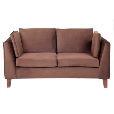 Sofá Barra Design Estocolmo 2 Cuerpos Café