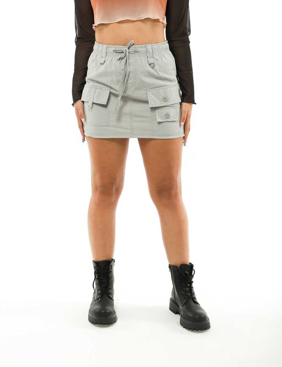 Falda Mini Cargo Mujer Icono