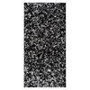 Alfombra Shaggy Bicolor 50 X 100 Cm Black Gray
