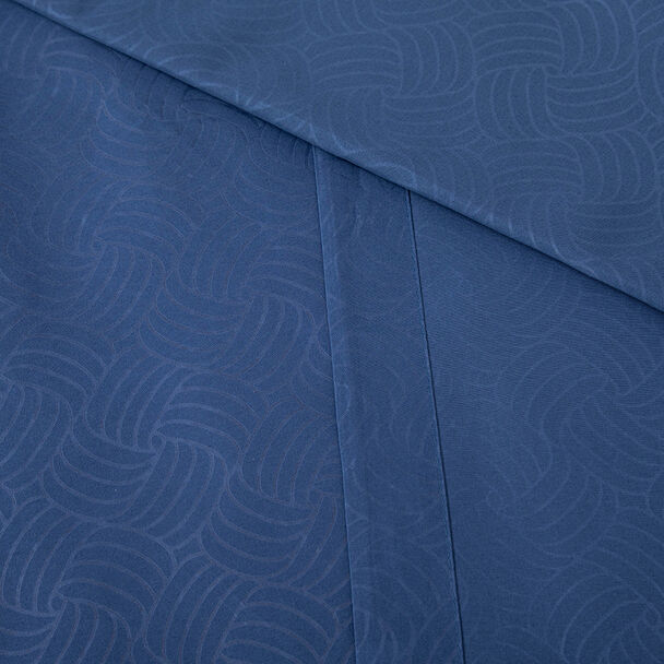 Juego de Sábanas Doral 1,5 Plazas Embossed Azul