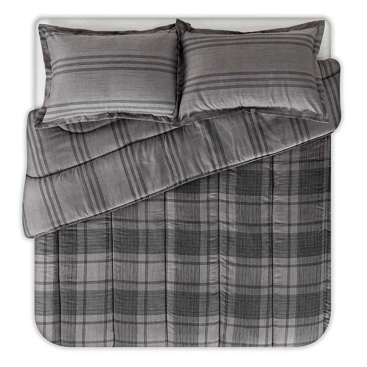 Plum&oacute;n Elements & Co King Squard Gris