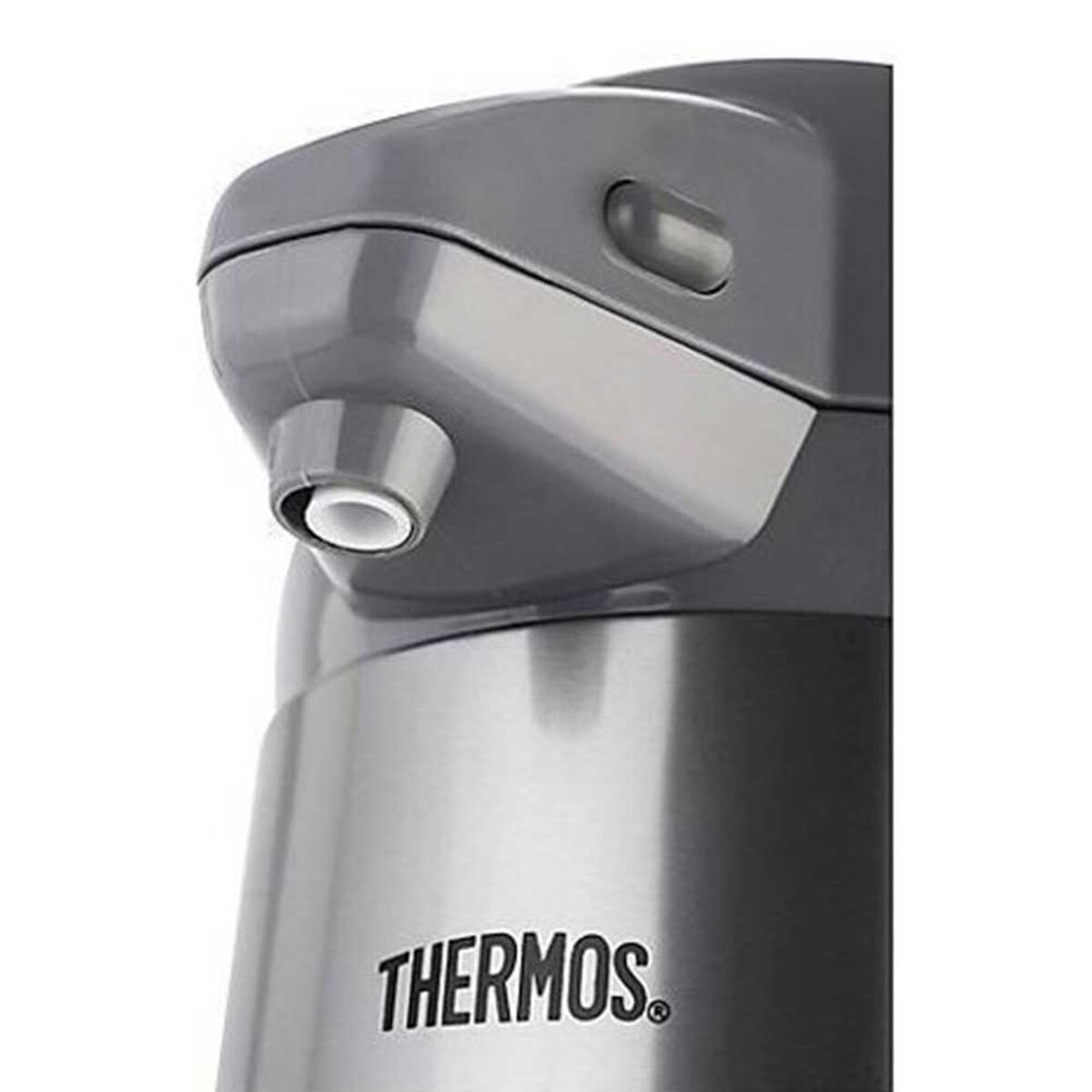Termo Thermos Sifón Vidrio Plata 2,5 lt