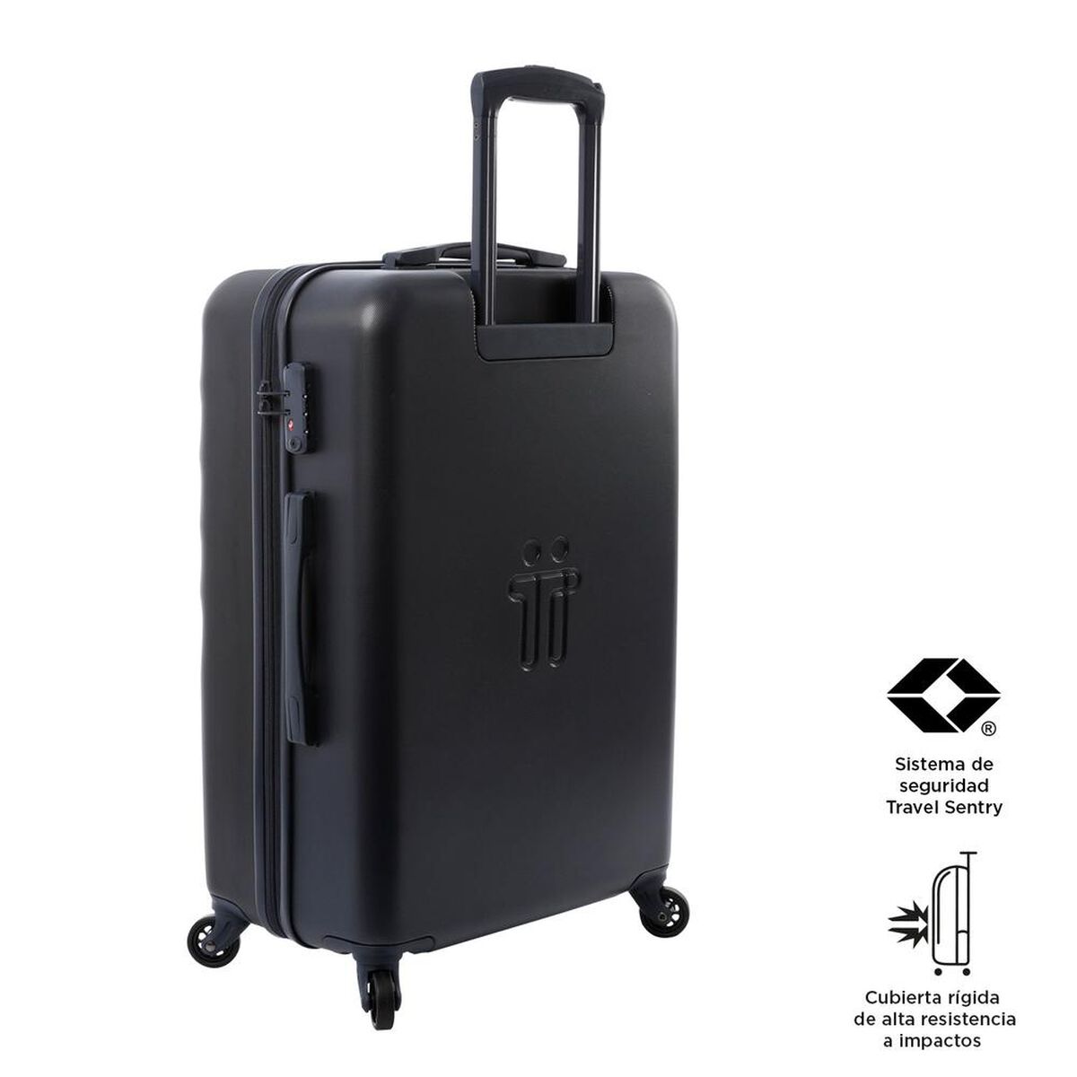 Maleta de Viaje Totto Bazy Negro 63 lts. Talla M