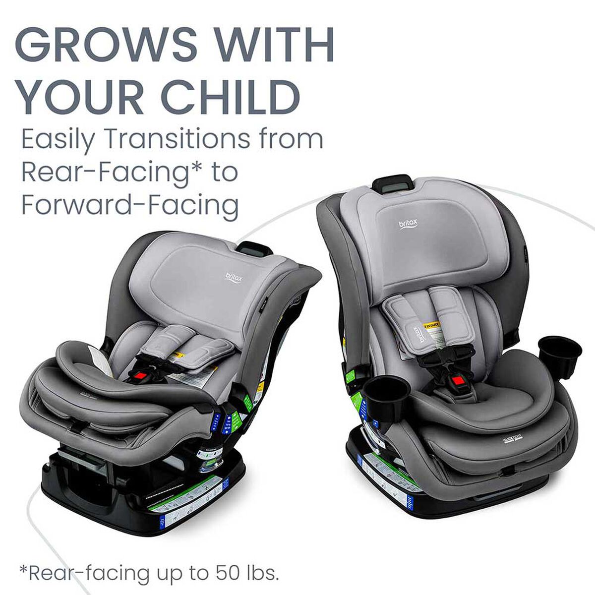 Silla de Auto Convertible Poplar Glacier Graphite Britax