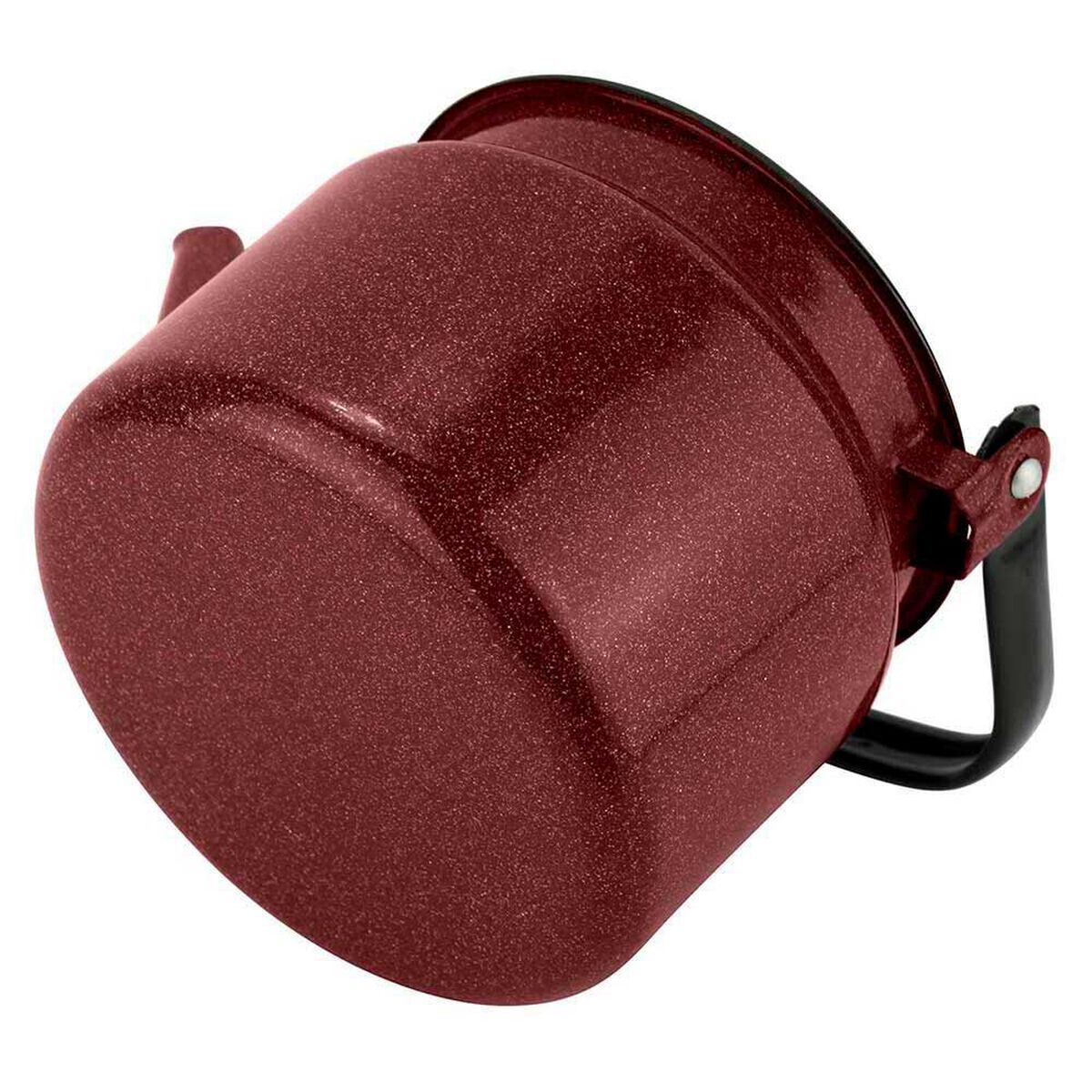 Tetera de Acero Vitrificado Fantuzzi Fundo Rojo 2 lt