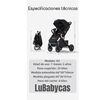 Coche de Paseo Reversible Premium Lubabycas Universo