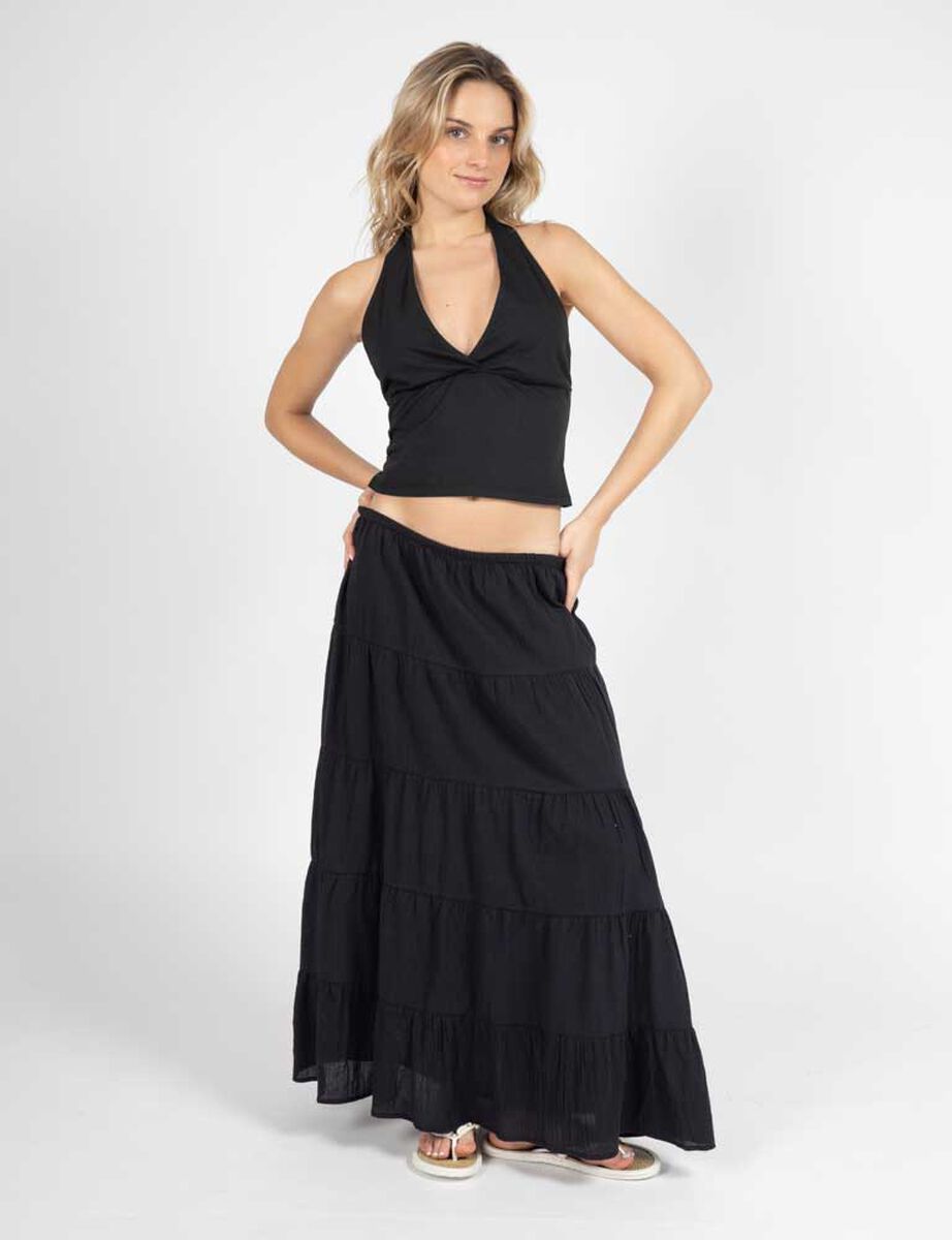 Polera Amarra Cuello Mujer Icono