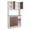 Mueble de Cocina CIC Sofia Nogal Africano Blanco 1 Cajón