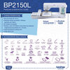 Máquina Bordadora Brother BP2150 Bastidor 20 cm x 30 cm