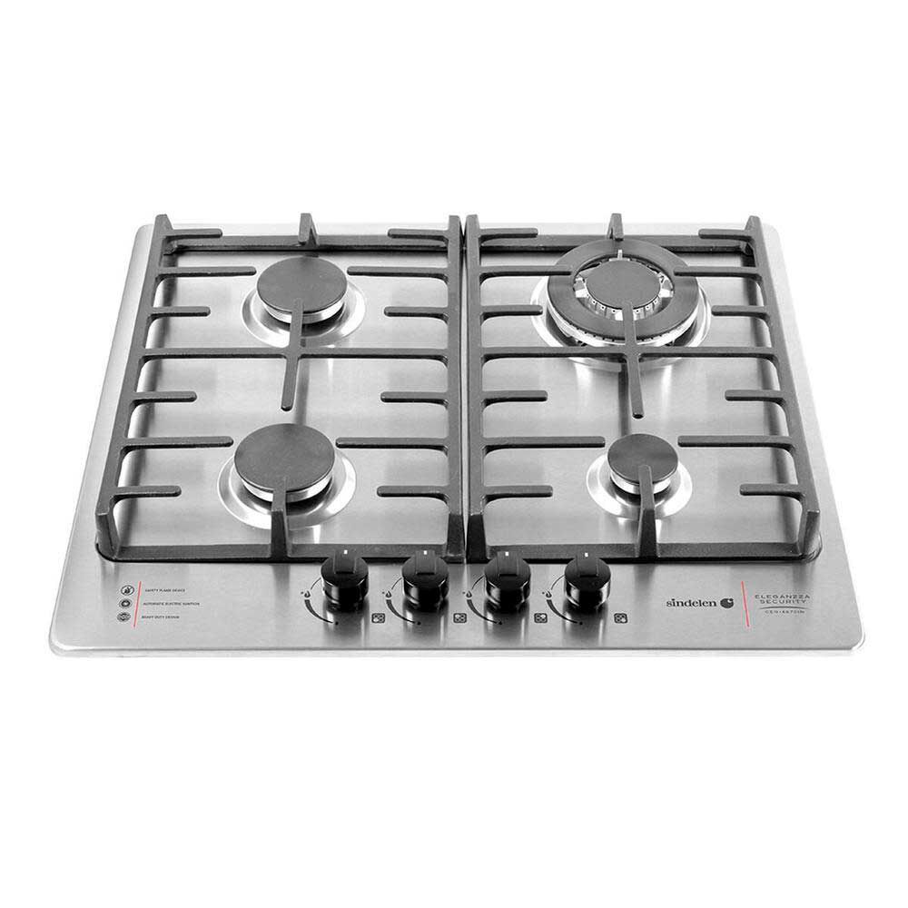 Encimera a Gas Sindelen CEG-4670IN 4 Quemadores