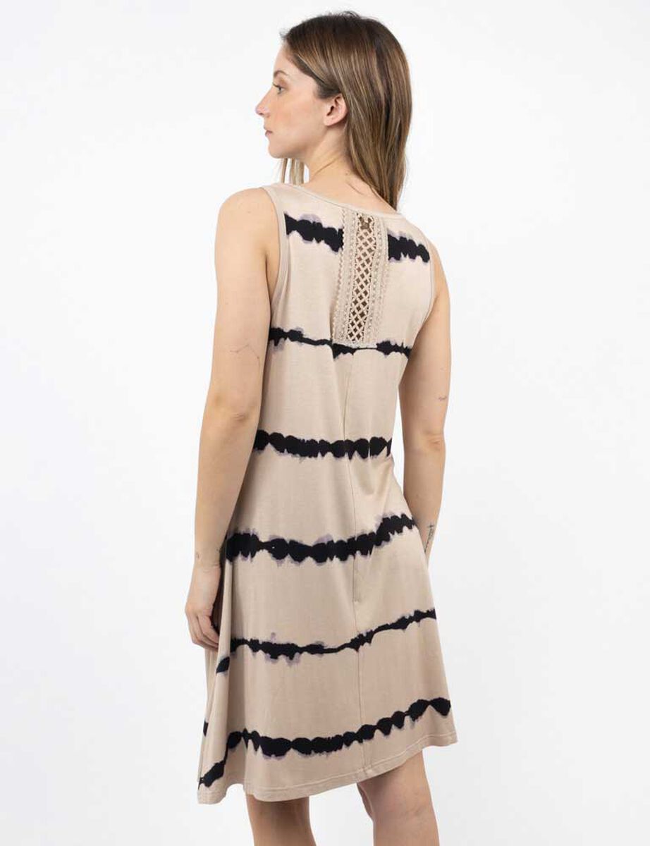 Vestido Midi Sin Mangas Mujer Alma
