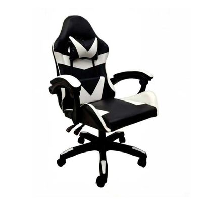 Silla Gamer Arthome Tokio Negra Blanca