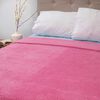 Frazada Poliéster Doral 2 Plazas Deluxe Fucsia