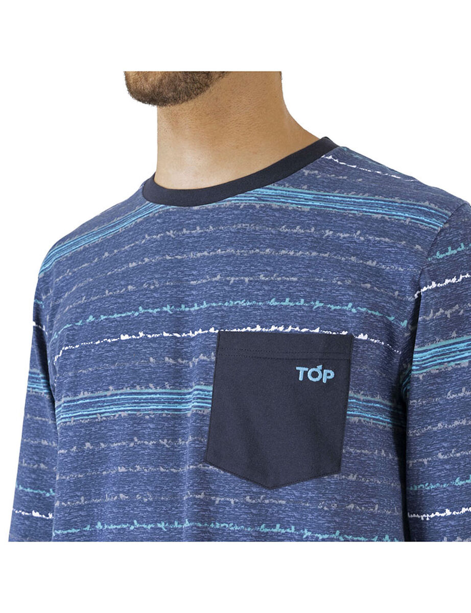 Pijama de Algodón Hombre TOP