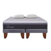 Cama Europea CIC Base Dividida 2 Plazas Ortopedic Advance + Almohadas