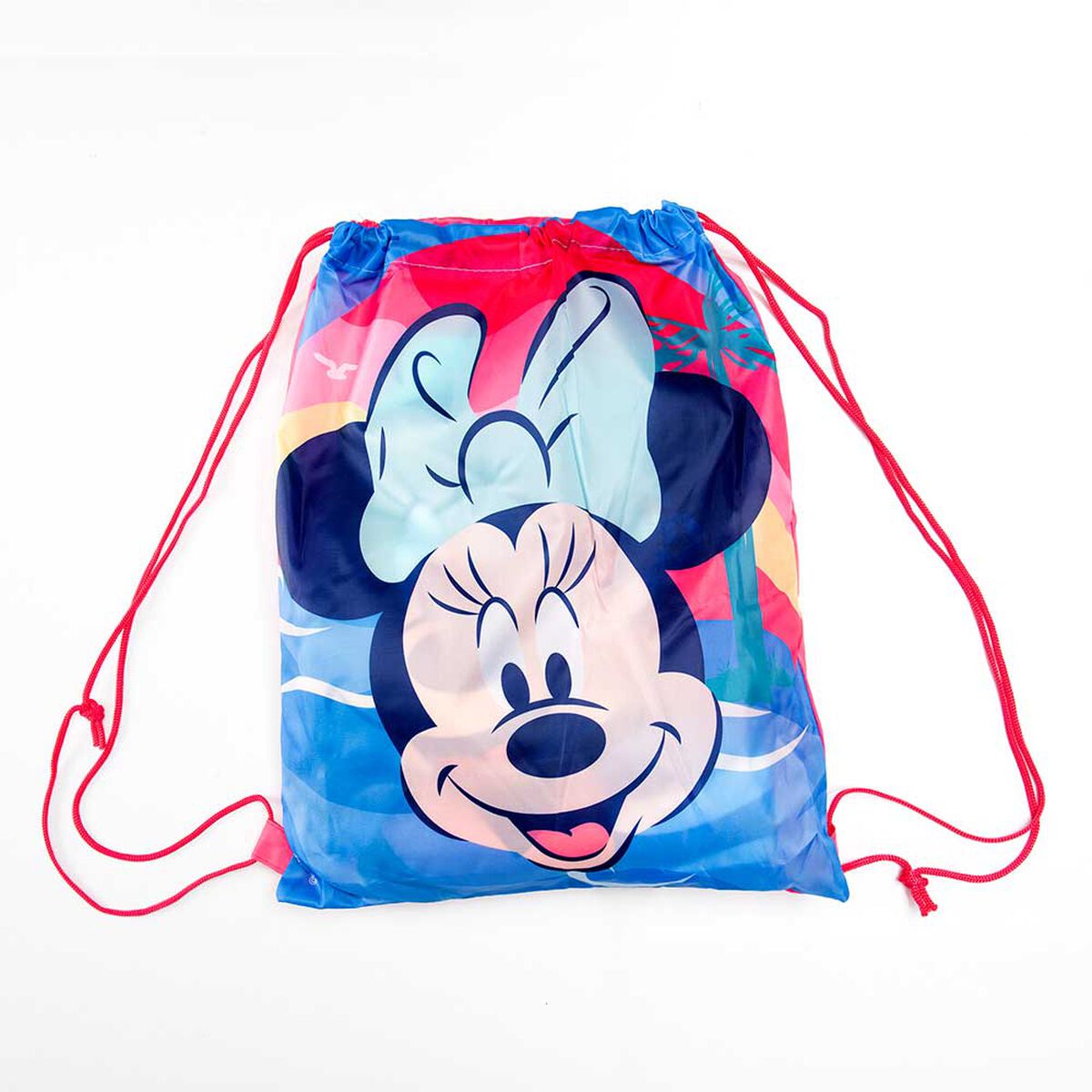 Toalla de Playa Infantil con Bolso Disney Aloha Minnie 70 x 140 cm