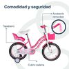 Bicicleta Queen 16Rosada Bebesit