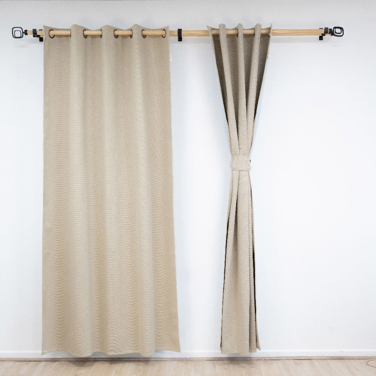 Juego de Cortina Blackout Doral Varsovia 140x220 cm Arena