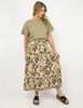 Falda Maxi Estampada Mujer Portman Club