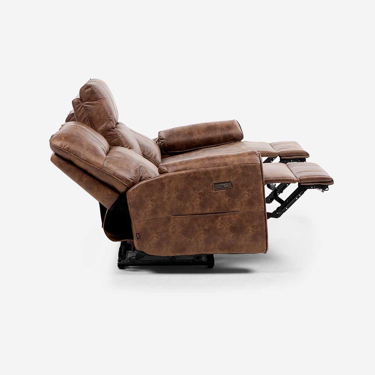 Sof&aacute; Reclinable Rosen Tolosa 3 Cuerpos Camel