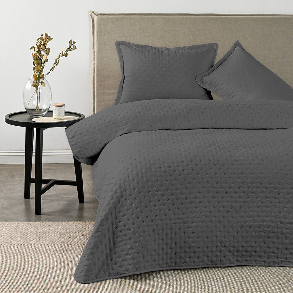 Quilt American Family Drops Heatpress 2 Plazas Gris