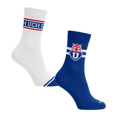 Calcet&iacute;n Algod&oacute;n Tobillero Universidad de Chile Hombre Top