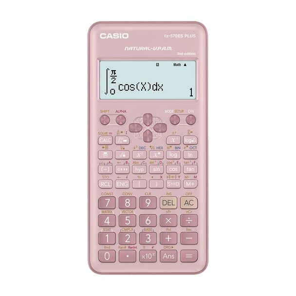 Calculadora Científica Casio FX-570ESPLUS2-PK Rosa
