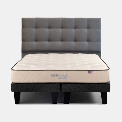 Cama Europea Simmons 2 Plazas Dreamer + Respaldo