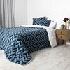 Plumón Estampada Mashini 2 Plazas Dakota Coral Print Sherpa