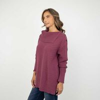 Sweater Mujer Portman Club Burdeo