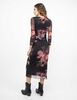 Vestido Midi Manga 3/4 Mujer Soviet