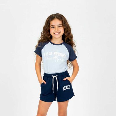 Polera Manga Corta Ni&ntilde;a Chess